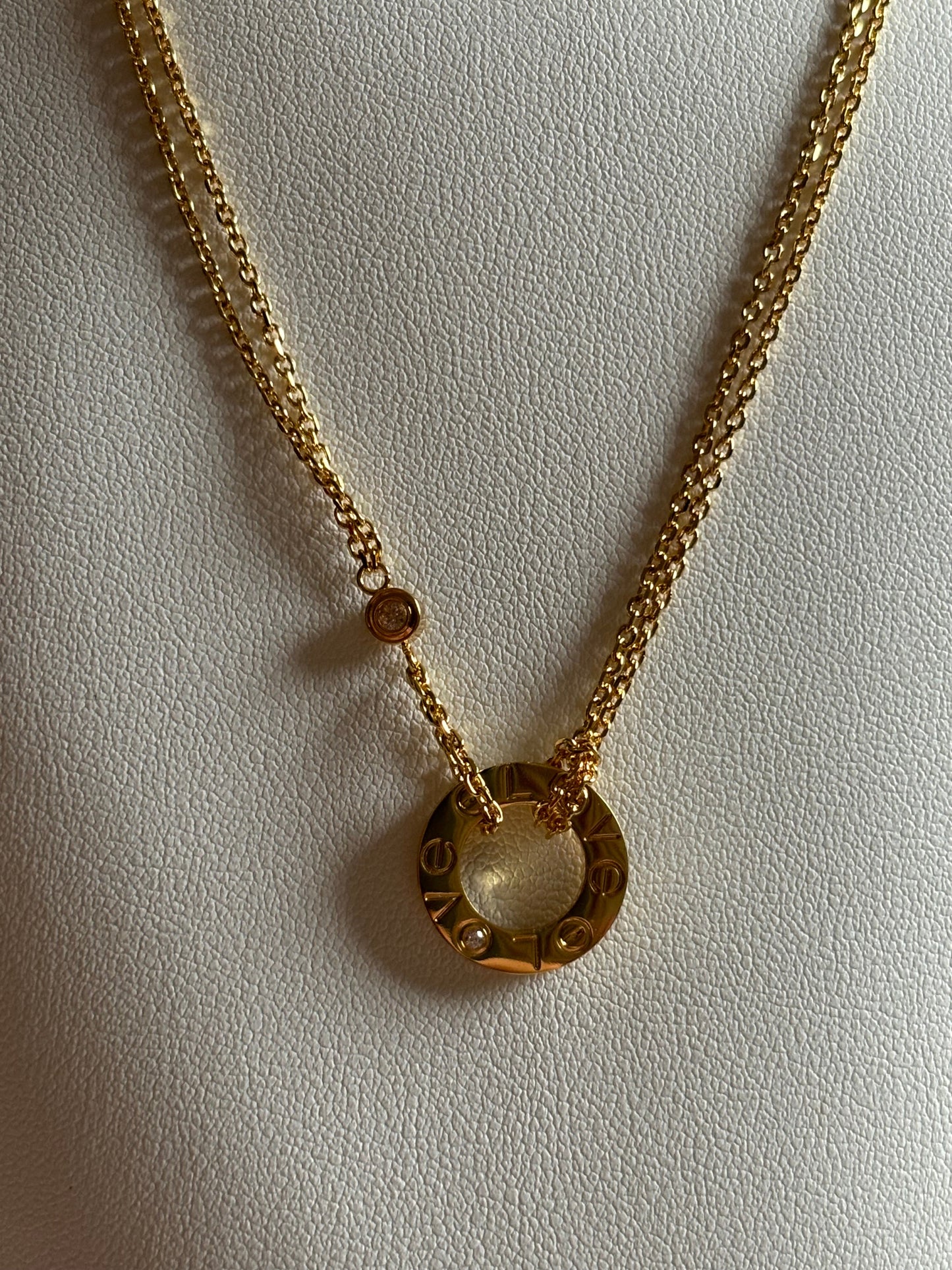 Cartier Love Necklace - 18k Gold Plated